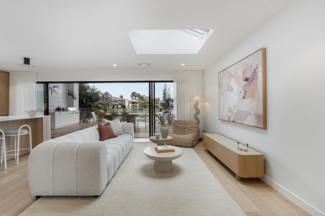 Interior Styling Project - Mermaid Waters contemporary-living-room