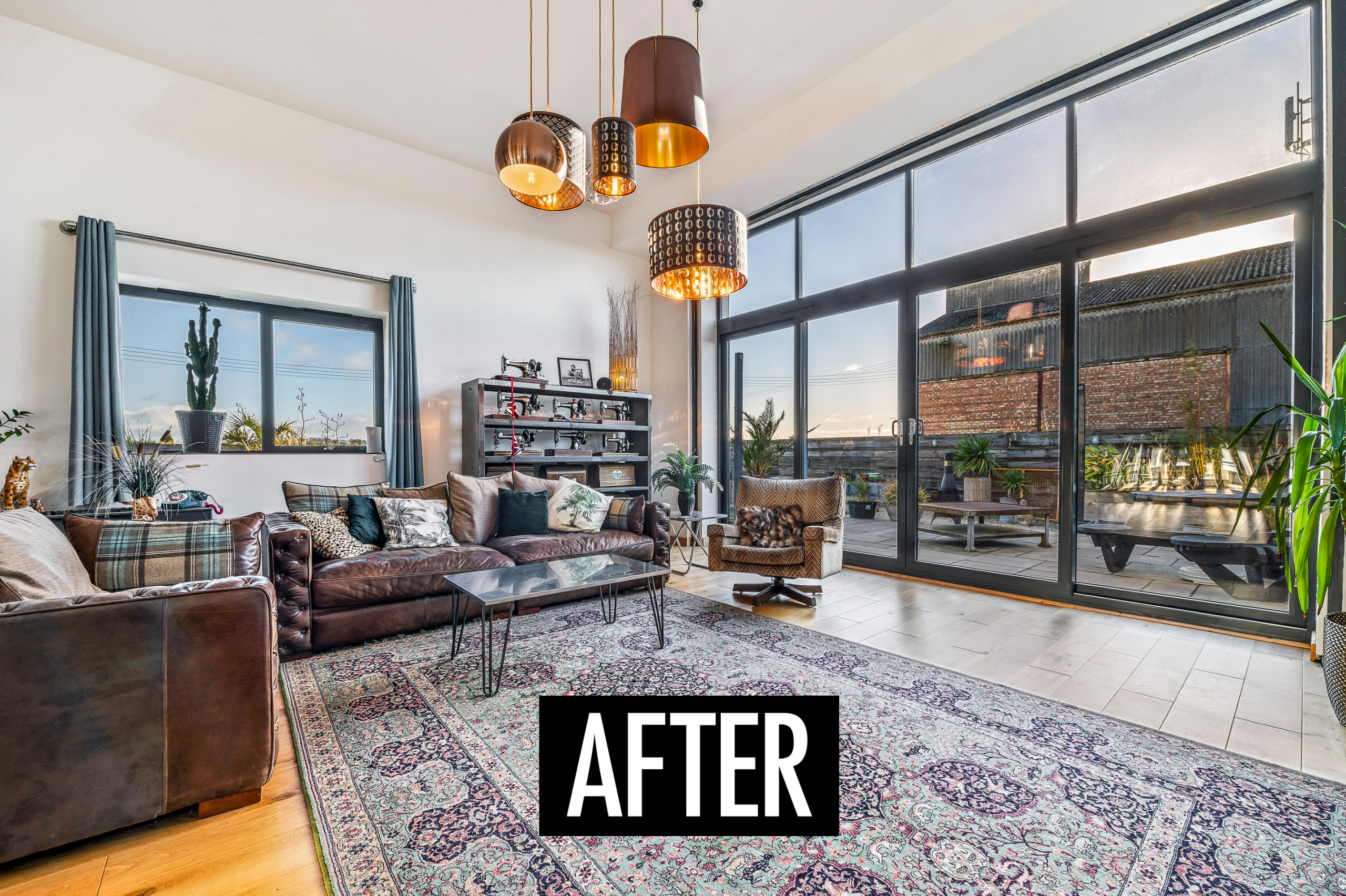 Before & afters - Redwood Barn