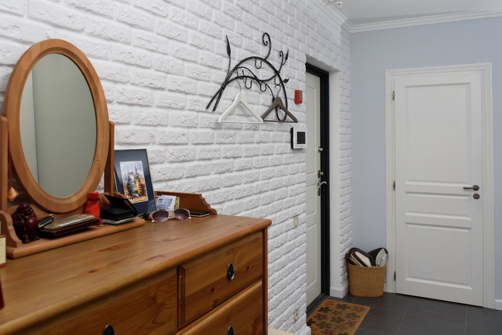 Сливочное настроение. Квартира для молодой семьи на ул. Кастанаевская. Прихожая.