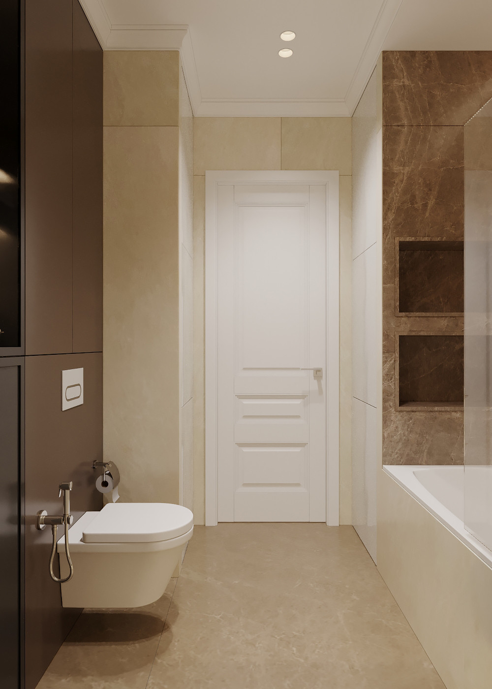 Ждановская 45. Мастер-ванная