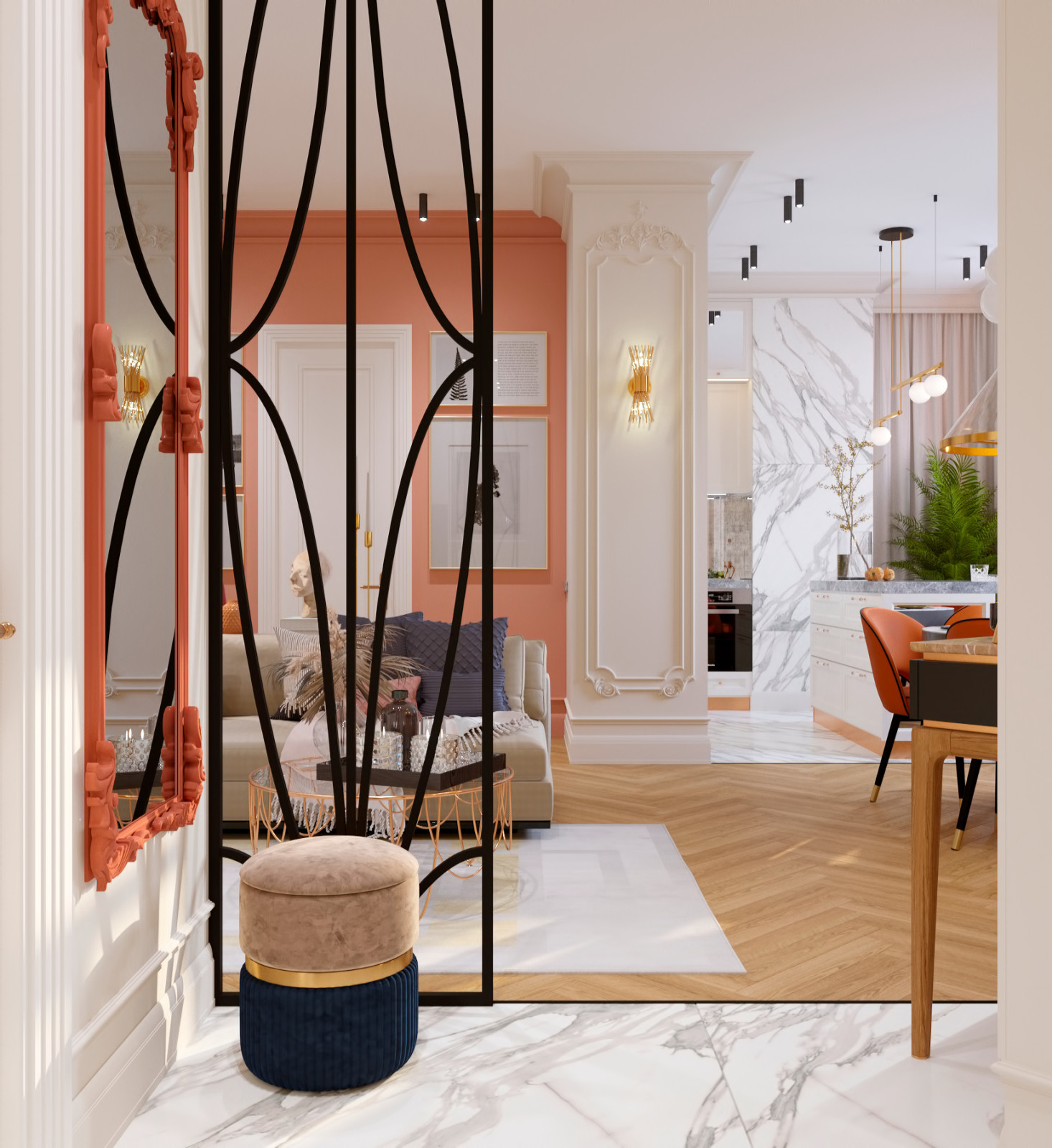 Белая Московская сталинка