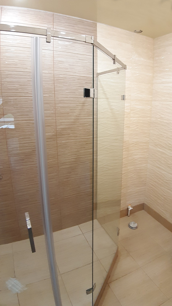 Душевая перегородка трапеция(пятиугольная)