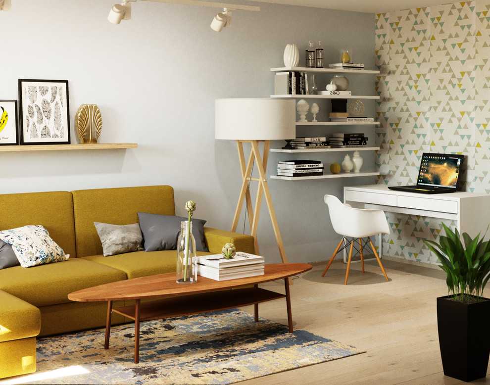 Светлая и лаконичная квартира для семьи с двумя детьми