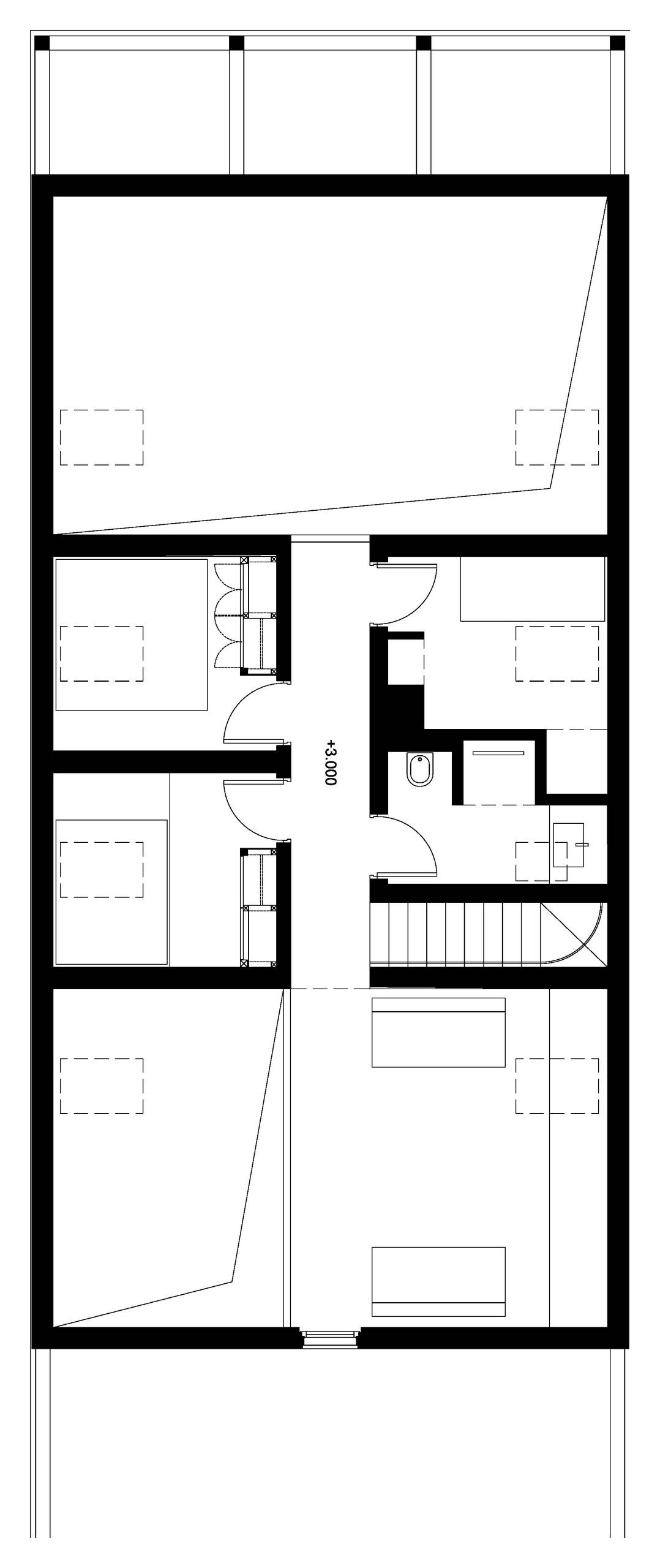 Деревянный дом почти без мебели, лаконичный стиль | Houzz Россия