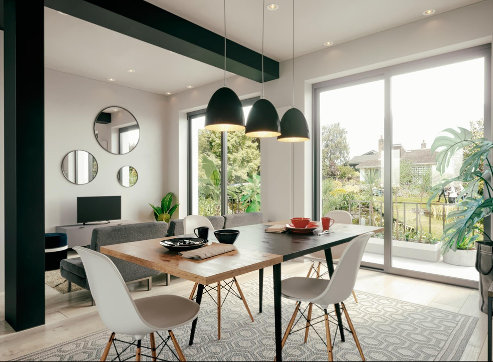 Réalisation chambre parents/salon/salle à manger Belgique