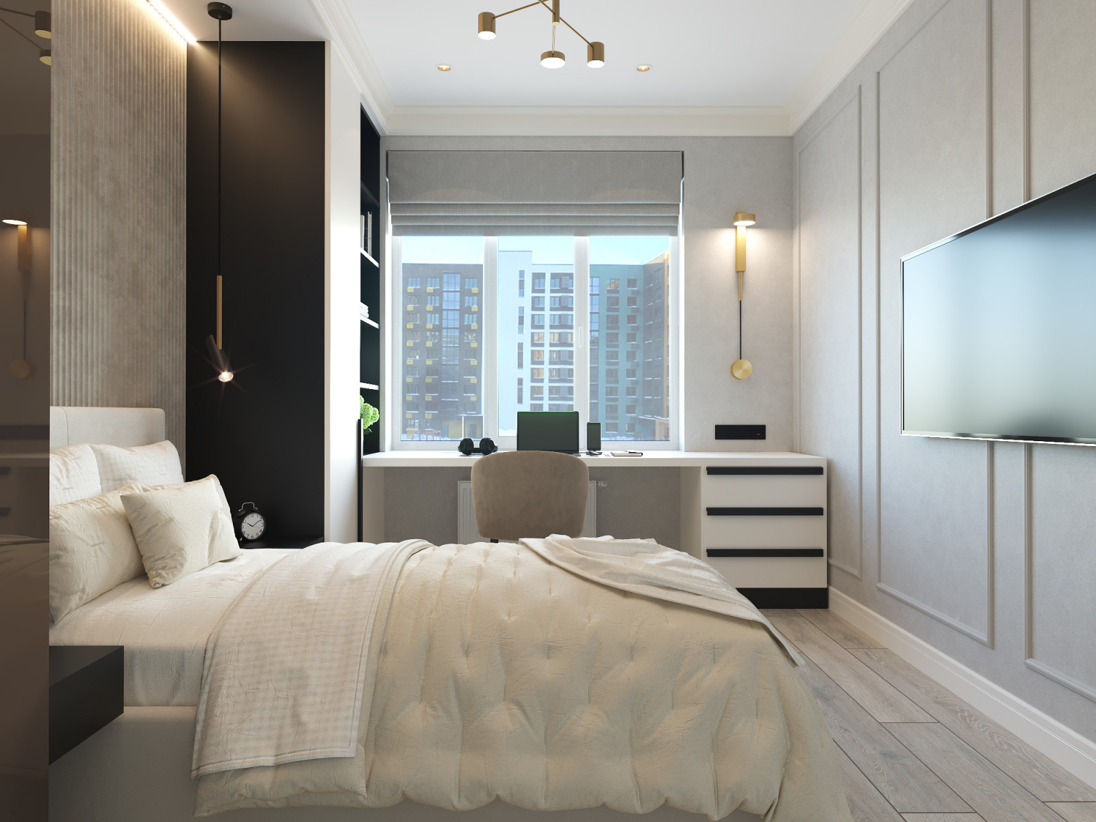 3-х комнатная  квартира в ЖК  «Клубный дом на  Фруктовой», Ижевск. 82,72м2