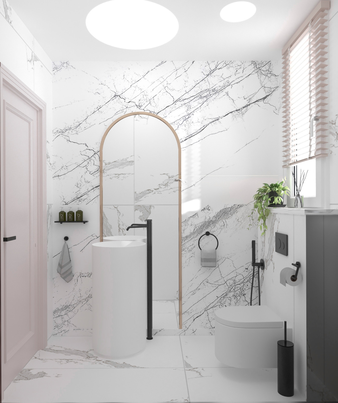 Дизайн-проект интерьеров дома в Испании.