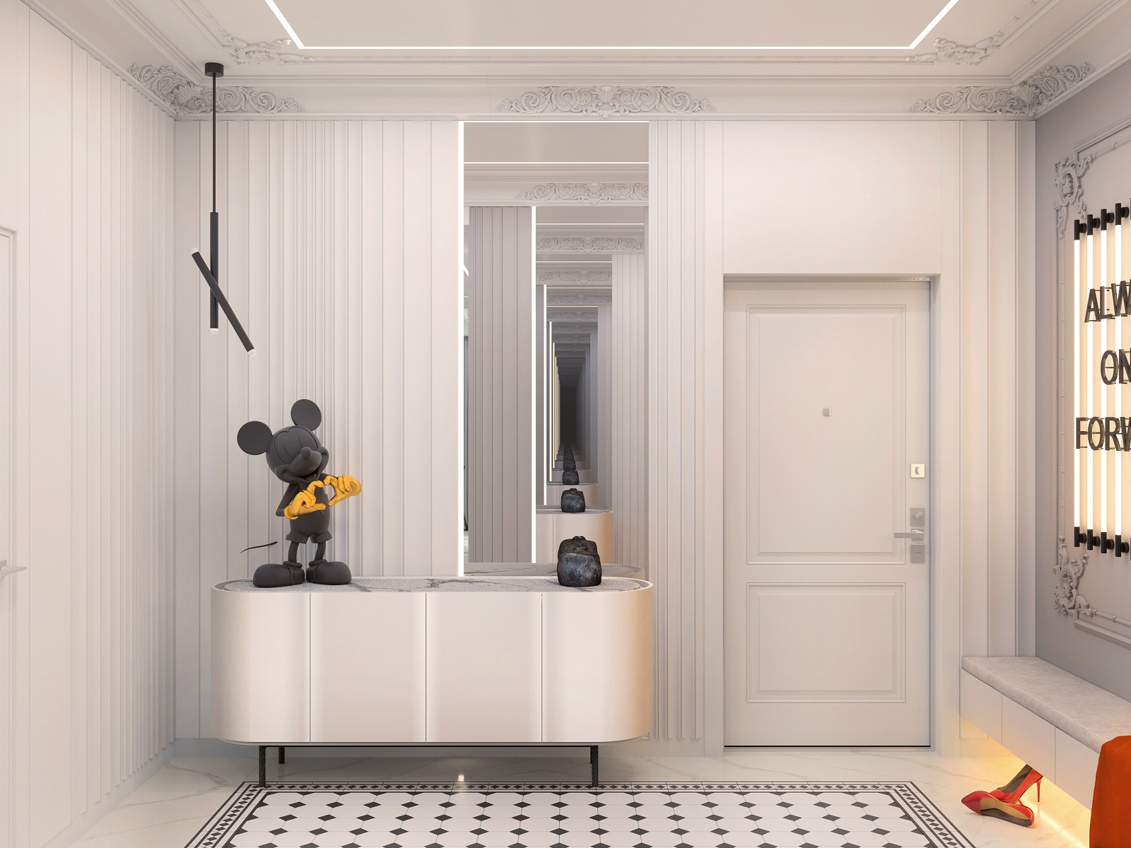 Интерьер квартиры в сердце Питера