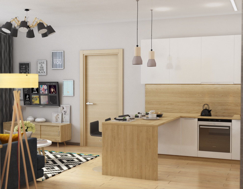 Двушка из трешки квартира в ЖК "Краски жизни"