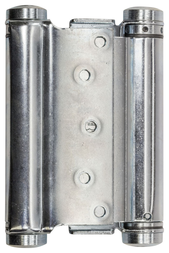 Bommer 6" Double Action Spring Hinge Zinc Steel 3029, Pair