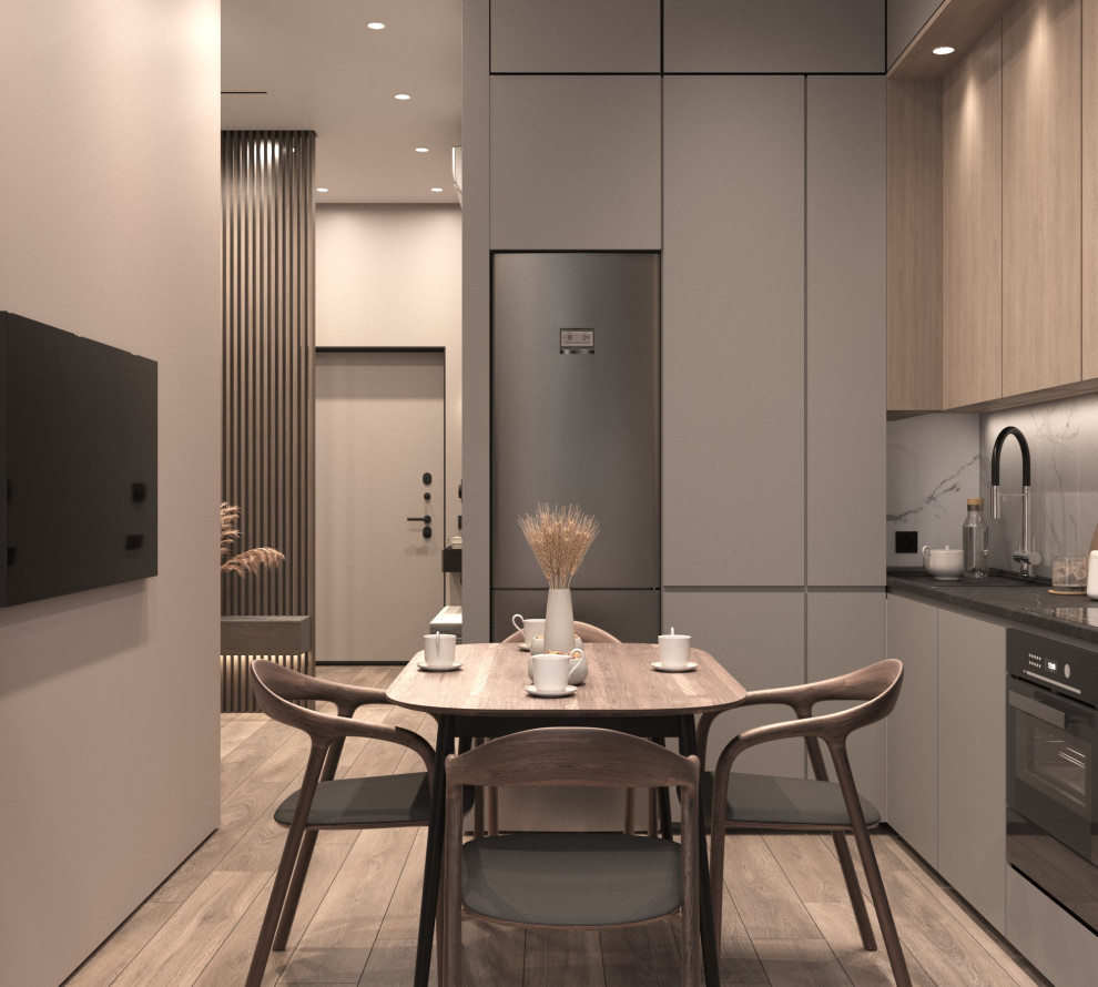 Дизайн-проект квартиры 46м2. Минимализм