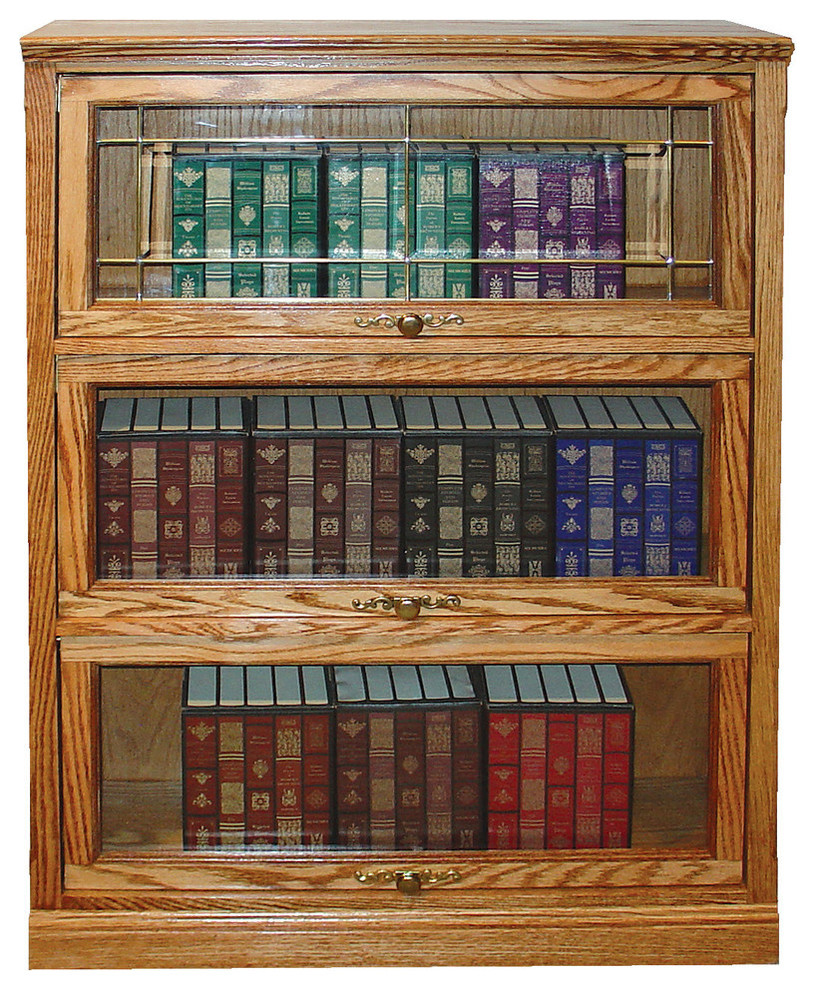 Traditional Lawyers Bookcase Traditional Bookcases by Oak Arizona