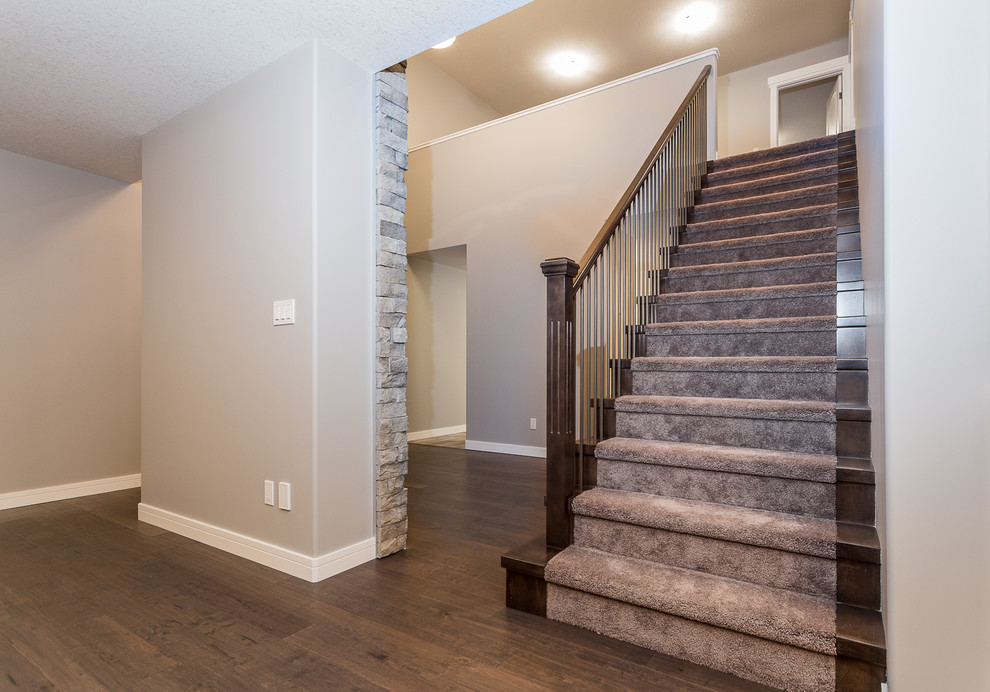 Staircase - transitional staircase idea in Edmonton