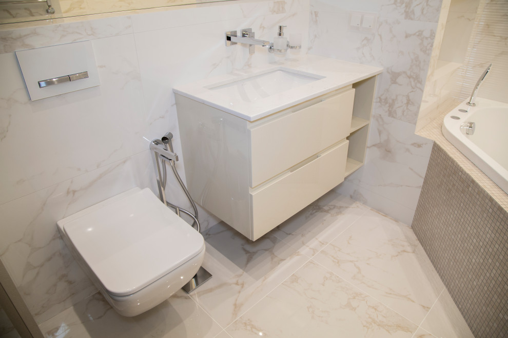 Инсталляция в совмещенном санузле