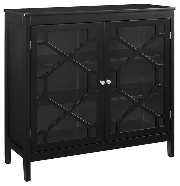 Standard Accent With 2 Door Transitional Accent Chests And