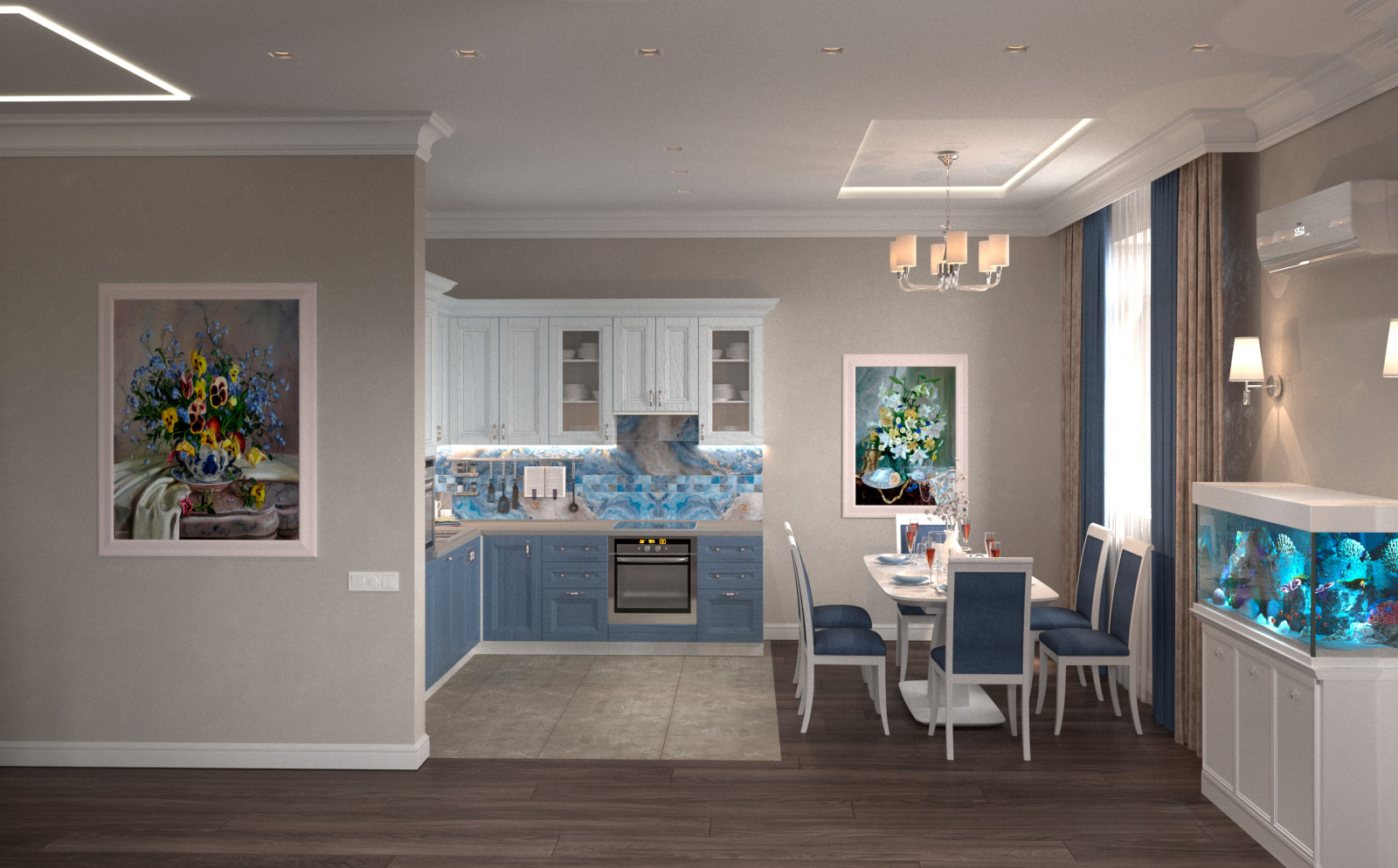 Частный дом.