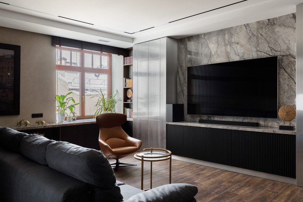 Реализованная квартира в современной стиле на 4-ой Советской - 166 м2