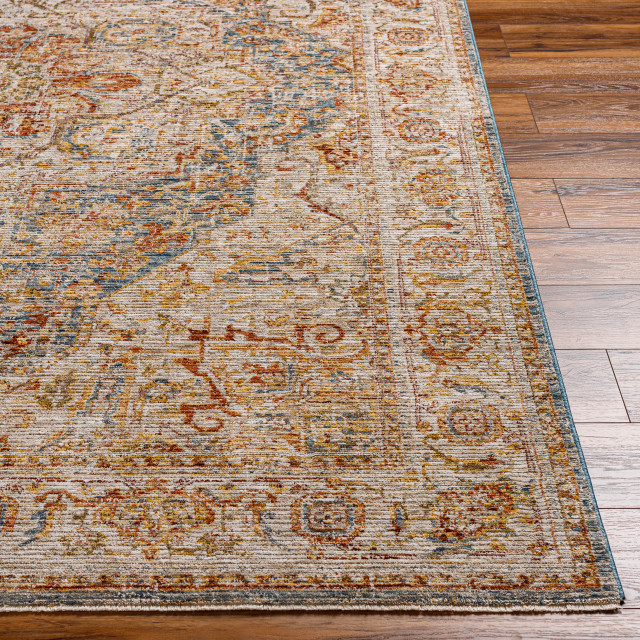 Naila IAL2317 Machine Woven Area Rug, 2' x 3' Traditional Area