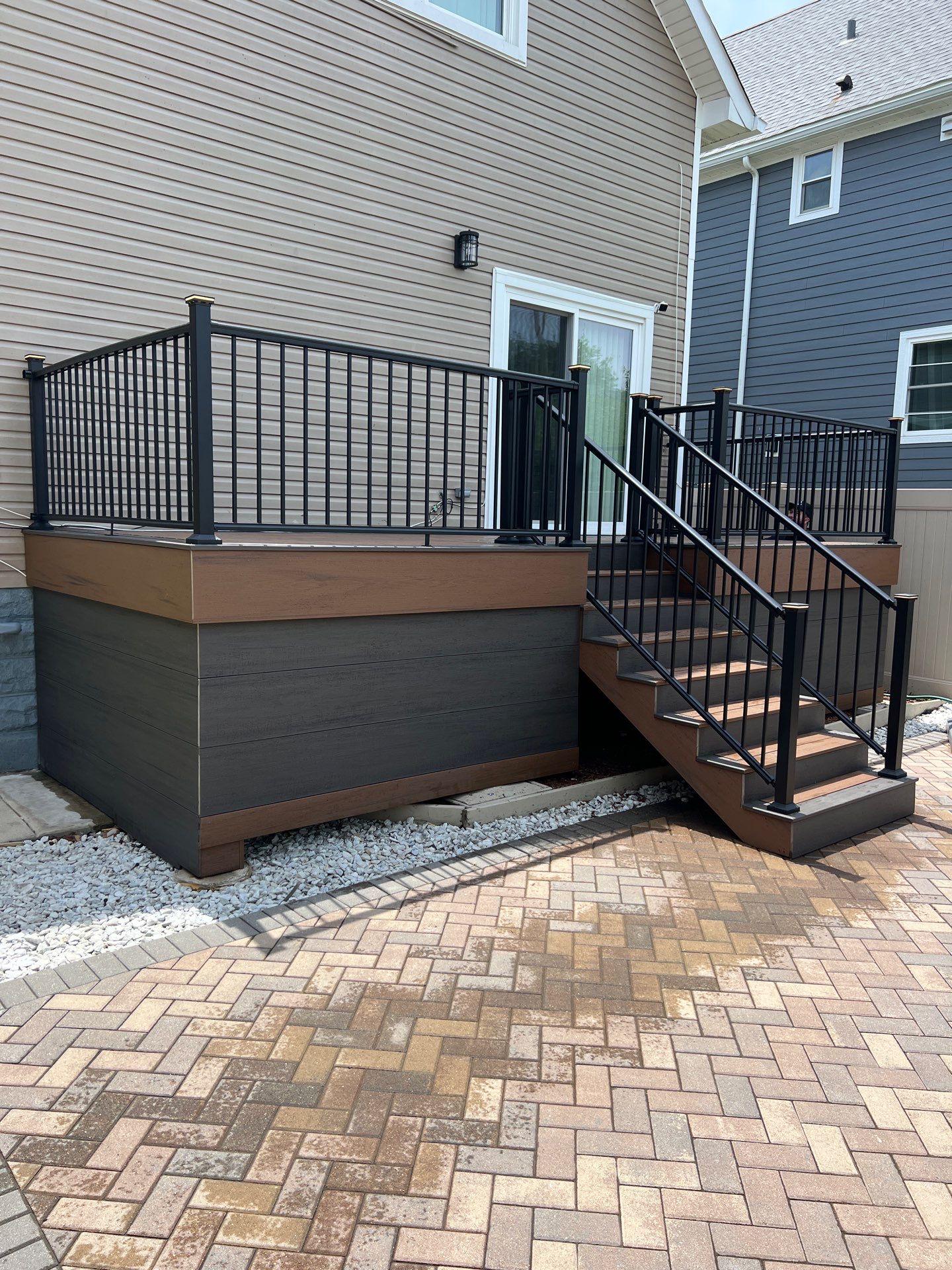 Maintenance free composite deck