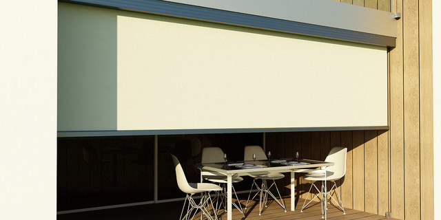 Aussenrollo Terrasse contemporary-deck