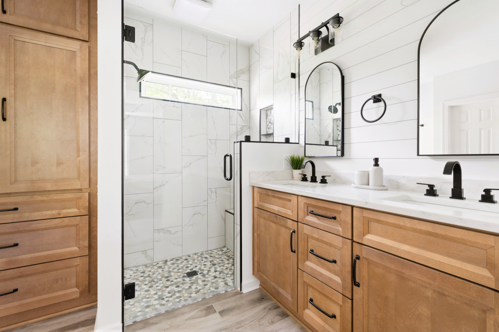 Farmhouse / Coastal Bathroom Remodel Apex, NC