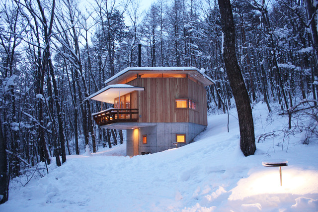 雪の中の佇まい。 - ラスティック - 家の外観 - 他の地域 - KEN