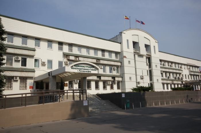 Редизайн фасада здания Администрации Железнодорожного р-на