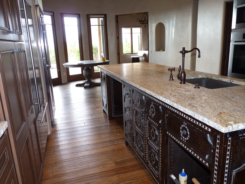 Santa Fe home restoration Mediterranean Kitchen Albuquerque by