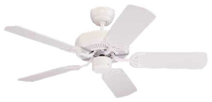 42" Homeowners Select II Ceiling Fan, White