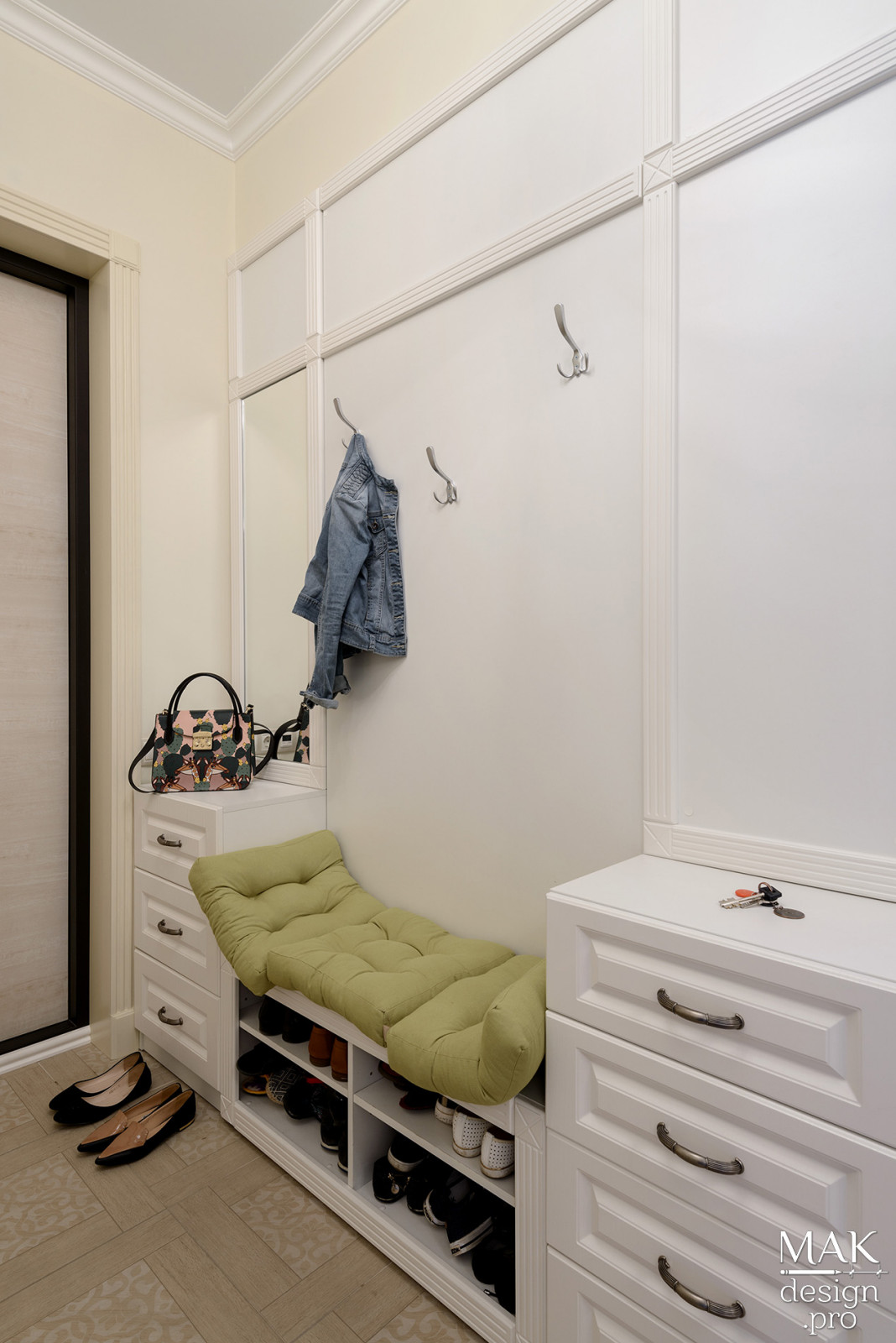 2017г. Реализация. Интерьер 3к квартиры 85 м2 в ЖК Милк-Хаус