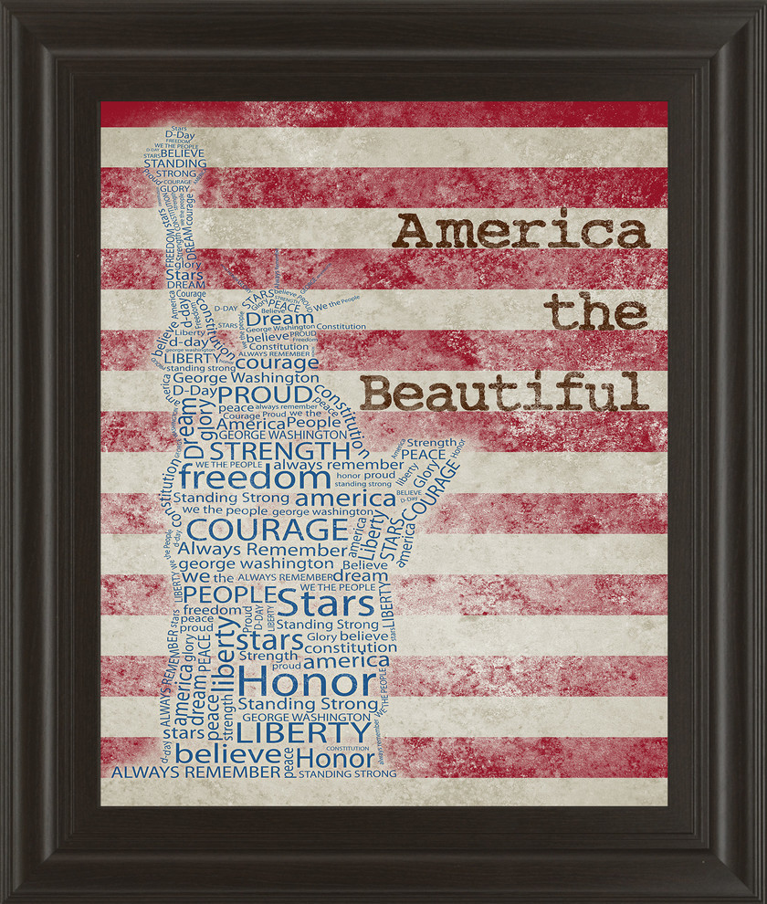 America The Beautiful by Sd Graphic Studio