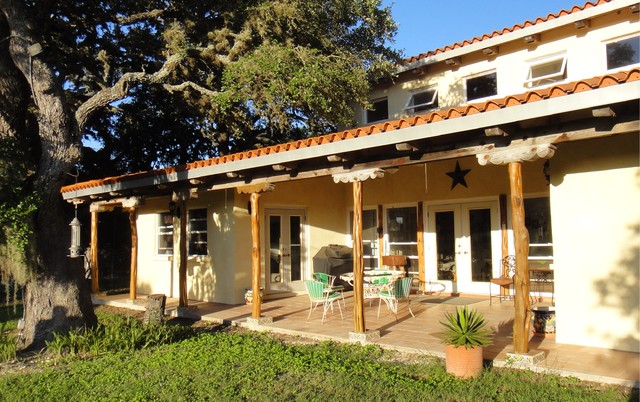 Donoho Residence eclectico-fachada