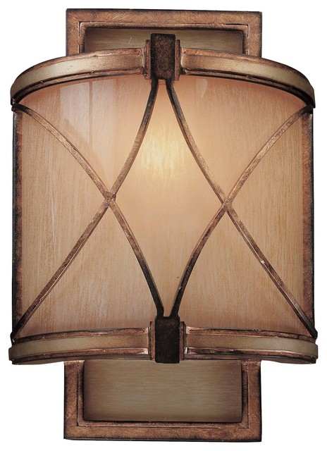 Aston Court Bronze one Small Wall Sconce