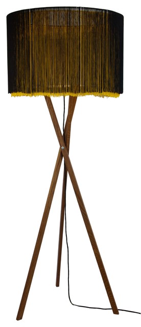 Covet Tripod Floor Lamp Midcentury Lamps By Mossapour Covet Tripod Floor Lamp Black Gold