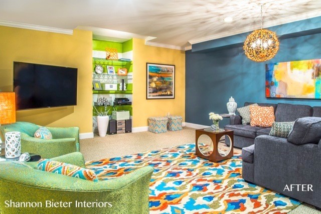Transitional basement photo in DC Metro