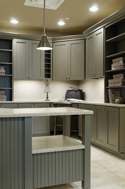 Stone Showroom transitional-home-office