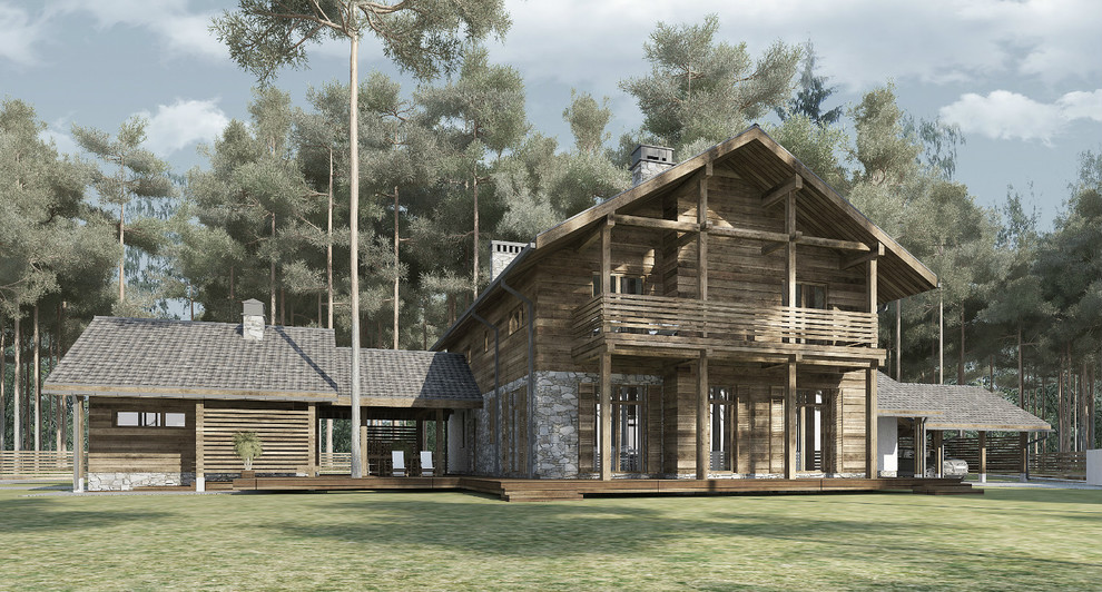 Шале под Петербургом / St.Petersburg chalet