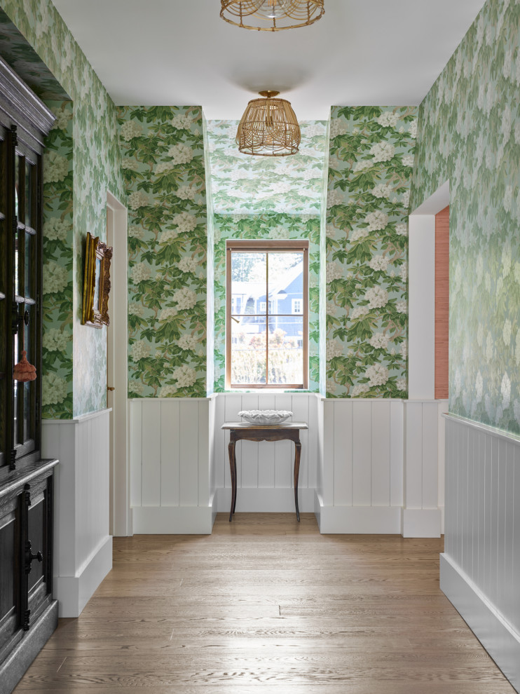 French country hallway photo in Atlanta