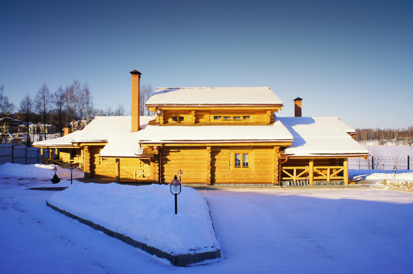 Банный комплекс с парными по-белому и по-черному