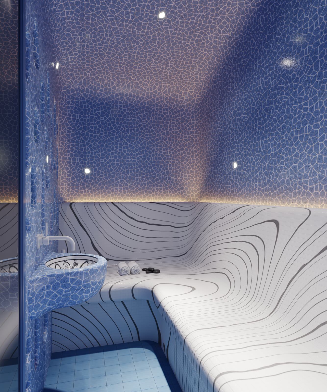 Хамам. Квартира в ЖК "Ангелово"