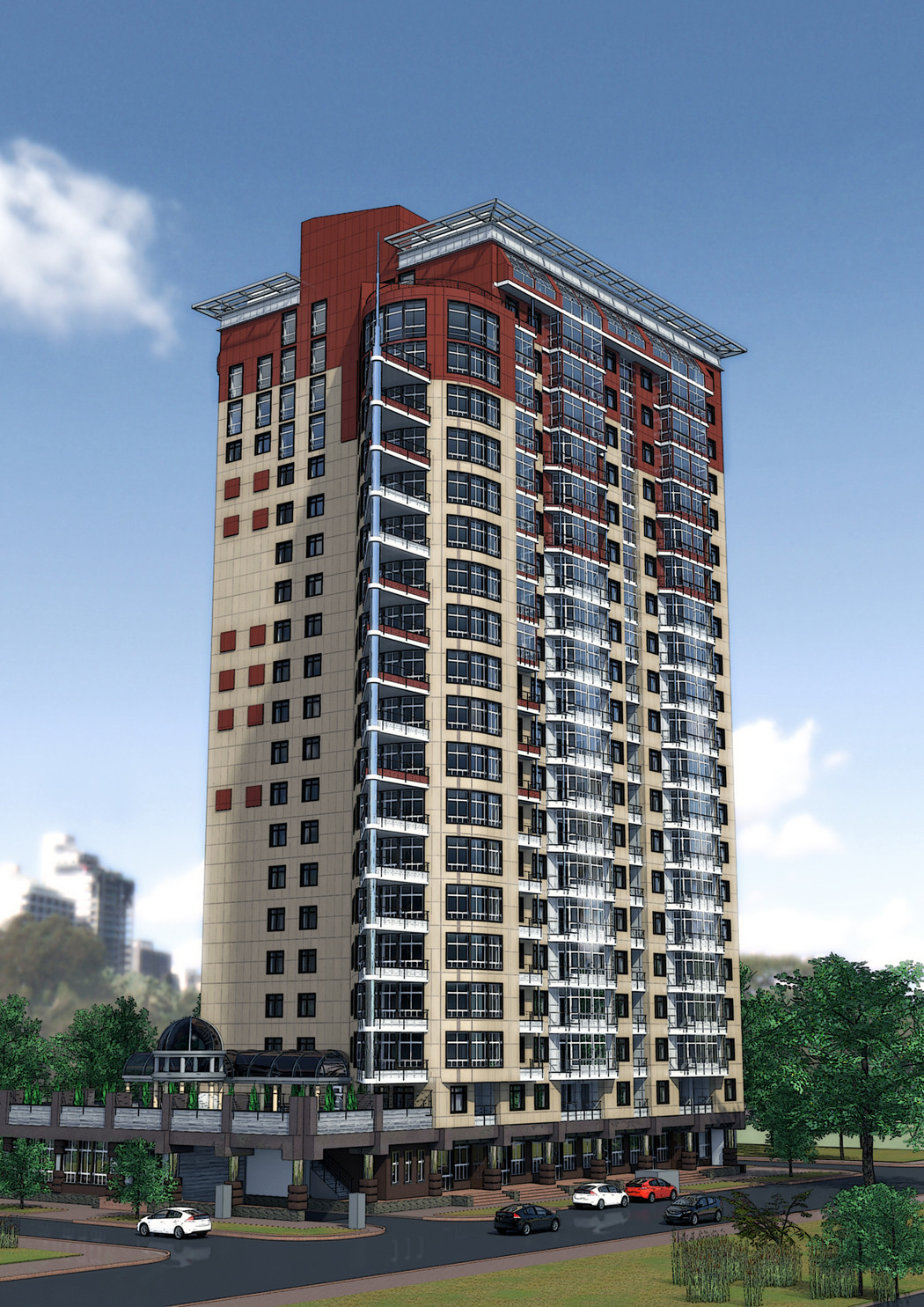 Многоквартирный дом "стачки 183"