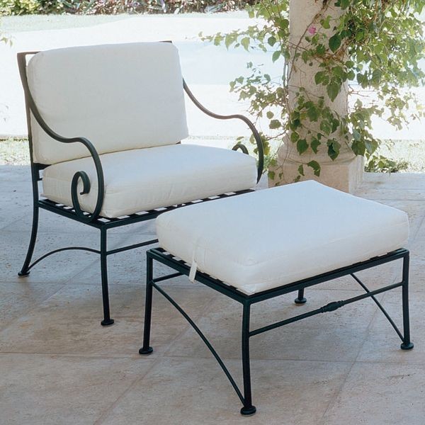 Sheffield Wrought Iron Lounge Chair Outdoor Chairs Sheffield Wrought Iron Lounge Chair Outdoor Chairs Chicago By Home Infatuation
