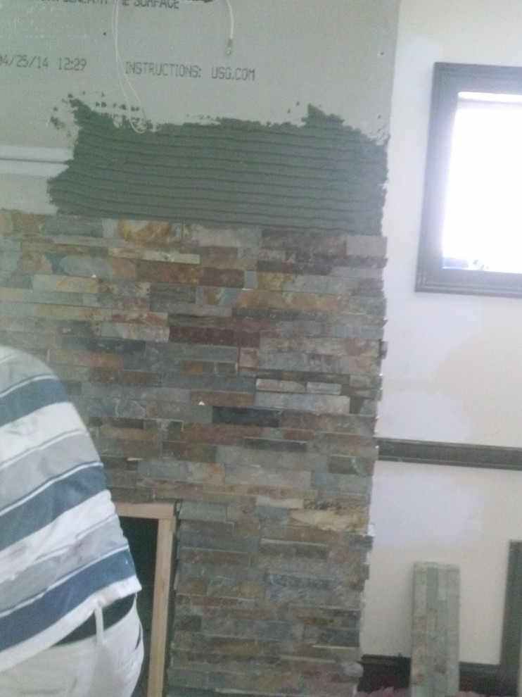 Remodeled Fireplace