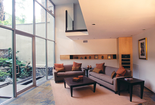 Brooklyn Heights, NY modern-wohnzimmer
