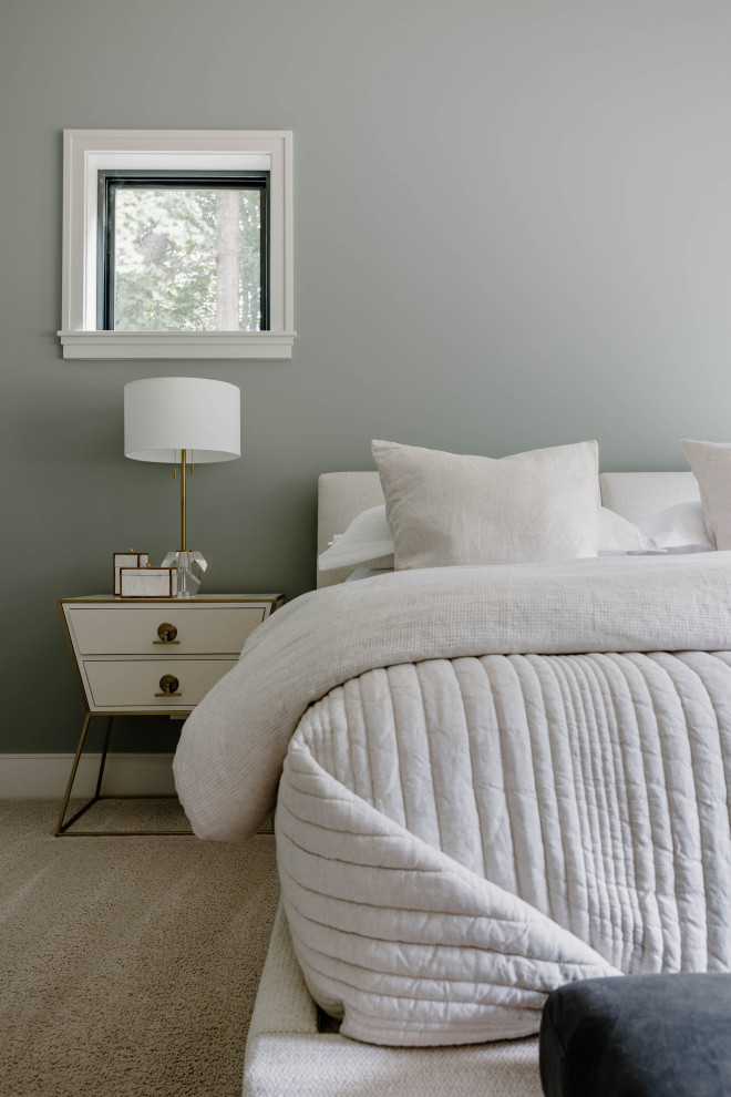 Home design - transitional home design idea in Cleveland