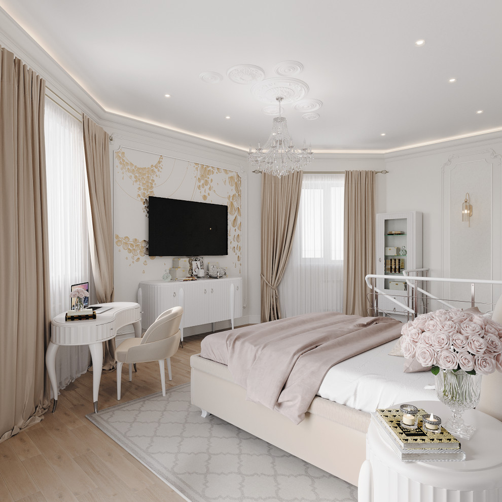 Проект спальни для девочки