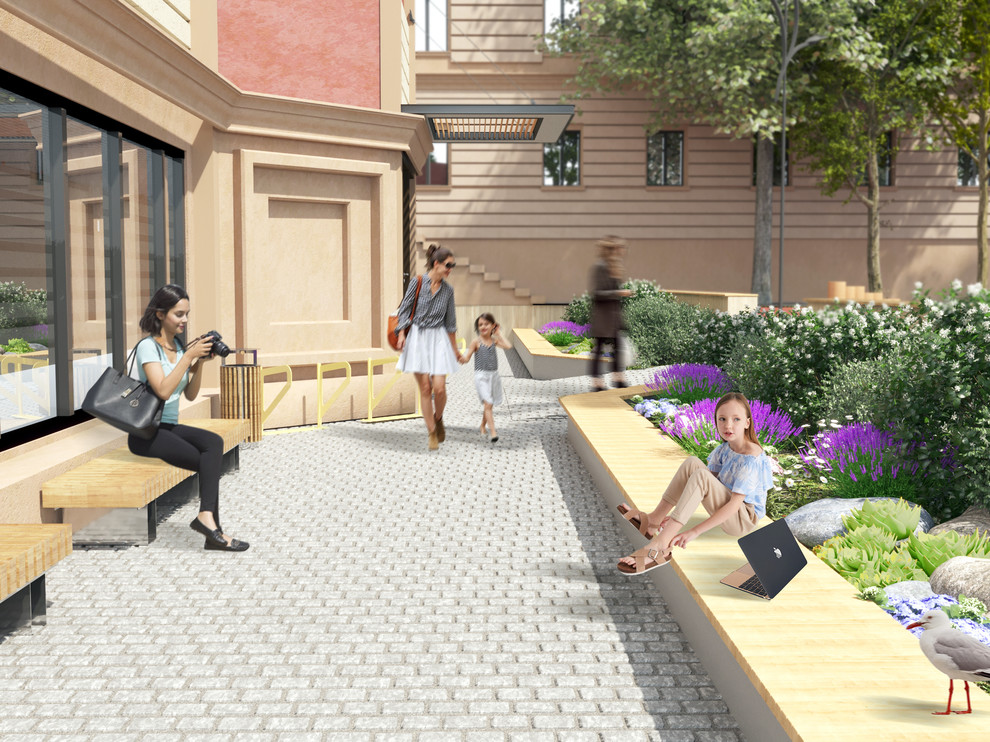 Дипломная работа "Проект реконструкции школы на Адмиралтейской набережной"