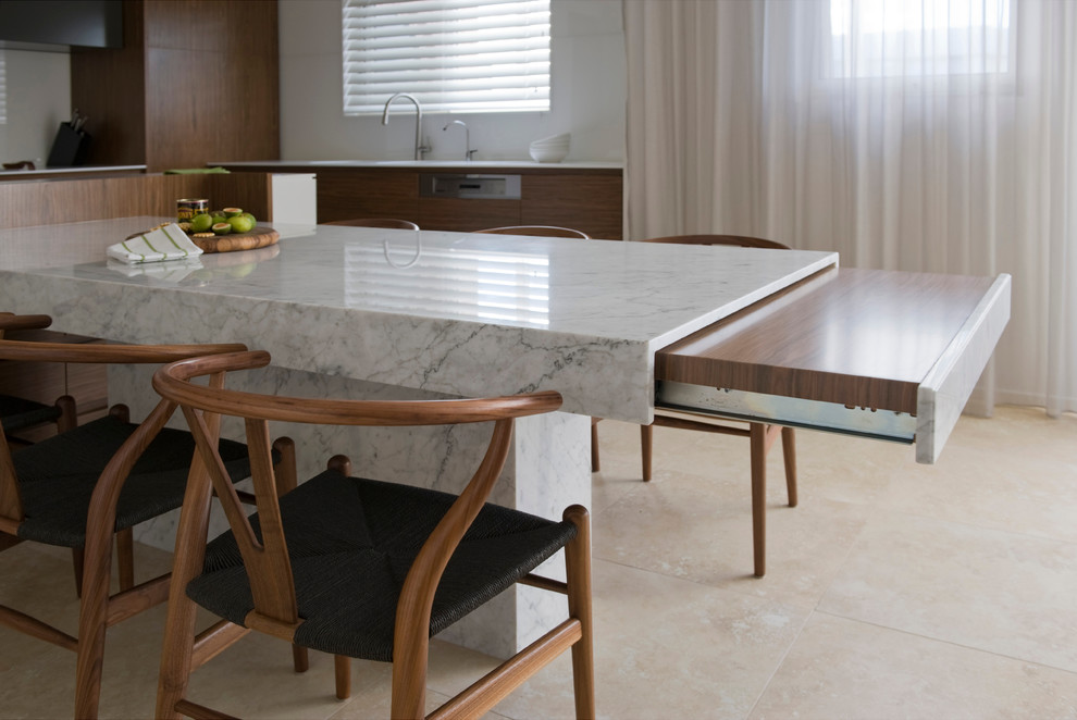 Photo of a contemporary kitchen in Sydney.