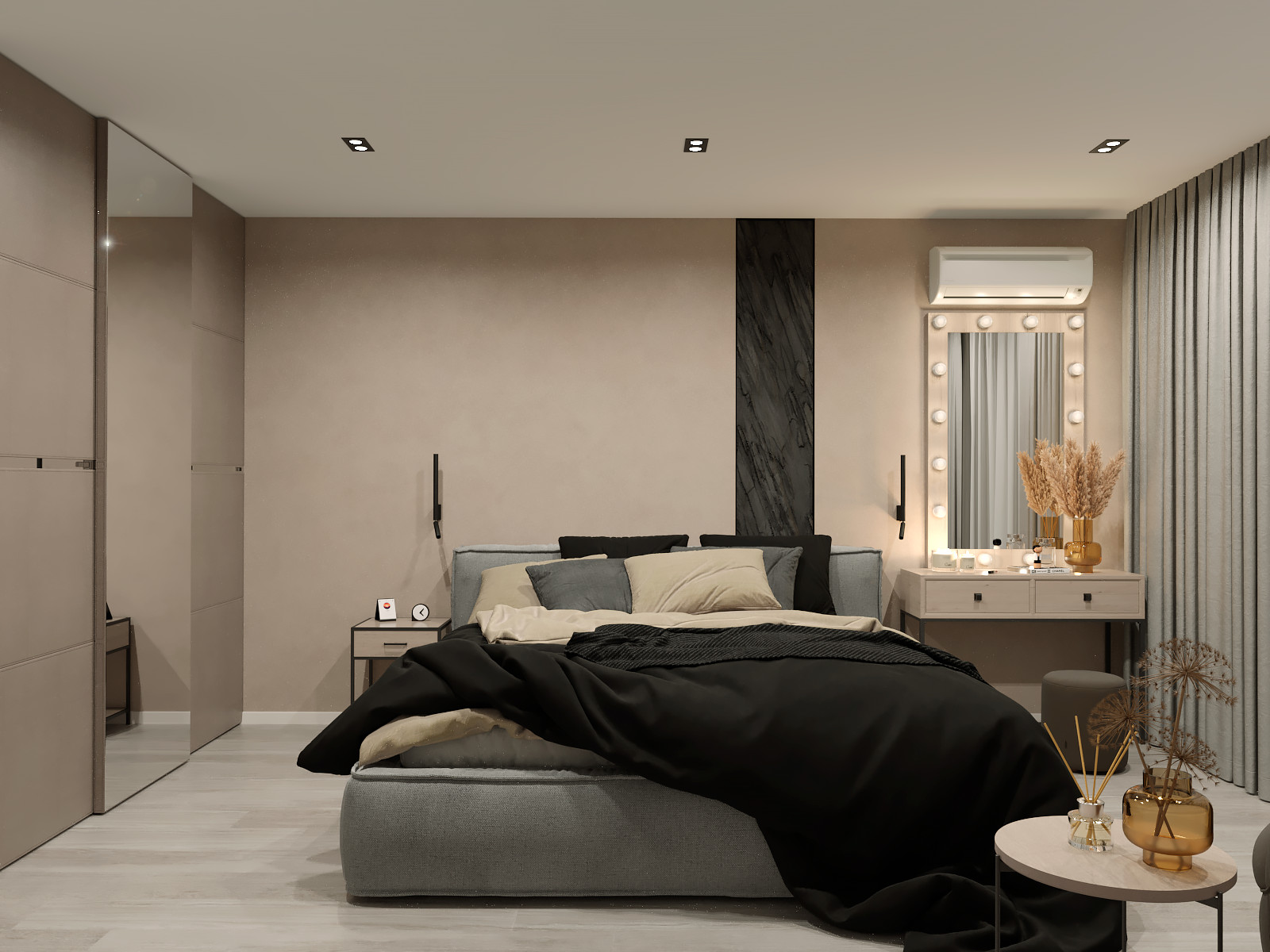 Современная квартира в новостройке.