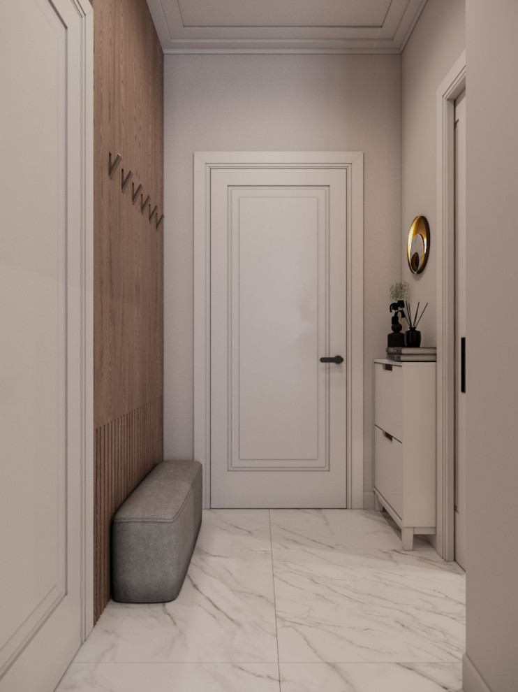 Проект светлой прихожей